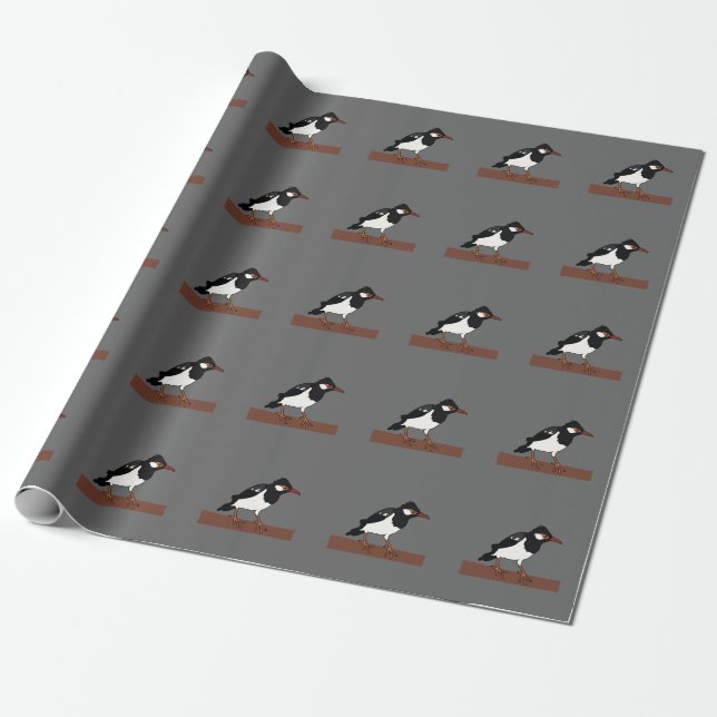 Papier Cadeau Observateur d'oiseaux Martin tristram (Déroulé)