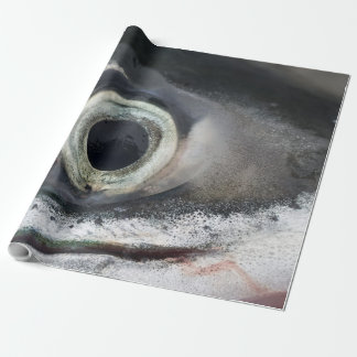 Papier Cadeau Oeil saumon