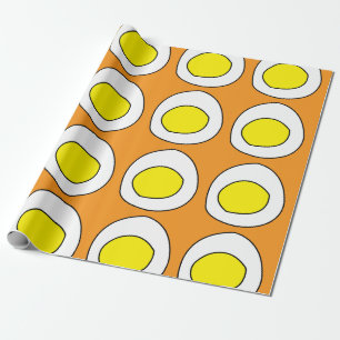 Papier Cadeau Oeufs de jaunes d'oeufs