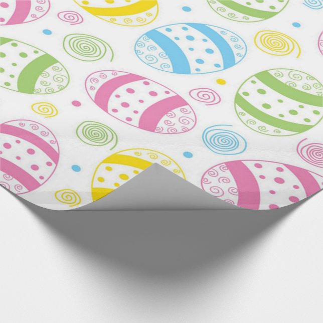 Papier Cadeau Œufs de Pâques (Coin)