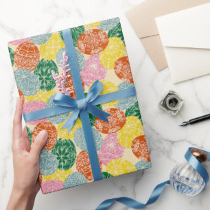 Papier Cadeau Oeufs de Pâques décorés en pysanky ukrainien