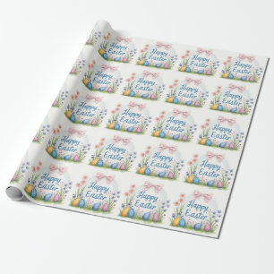 Papier Cadeau Œufs de Pâques Populaires Belle Collection
