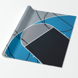 Papier Cadeau Oeuvre de basket-ball cool