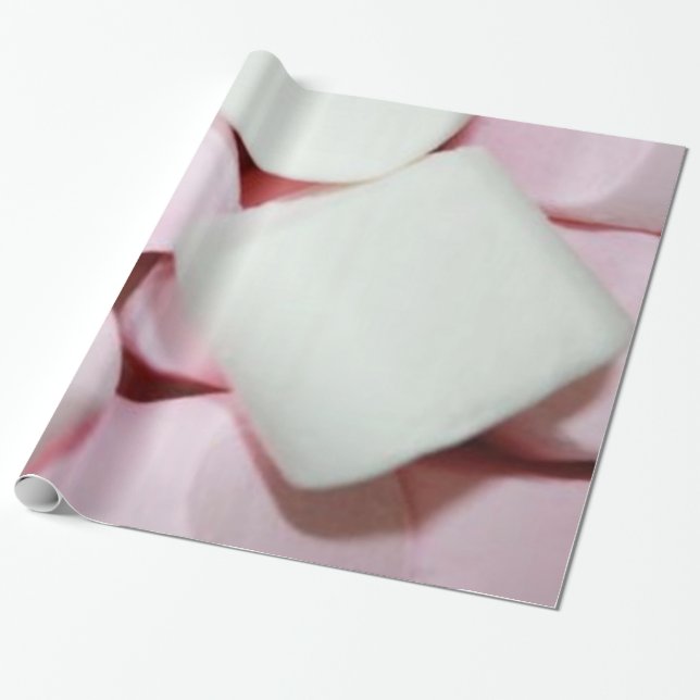 Papier Cadeau oeuvre marshmallow (Déroulé)