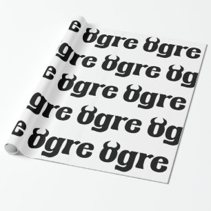 Papier Cadeau Ogre