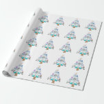 Papier Cadeau Oh Chemist Tree, Oh Christmas Tree<br><div class="desc">* Fun Scientifique / Laboratoire ! Un rêve d'arbre de Noël de chimiste, plein de bonbons de laboratoire ! Vous pouvez également ajouter du texte, ou redimensionner l'image pour qu'elle soit plus grande ou plus petite, ou la tuile pour qu'elle s'adapte à toute la surface ! * Les cadeaux d'emballage...</div>