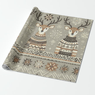 Papier Cadeau Oh Deer !