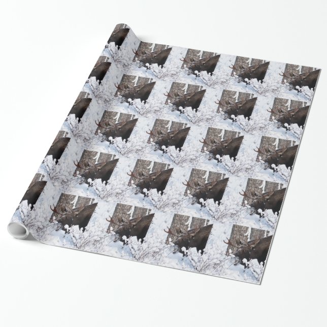 Papier Cadeau Oie chilienne (Déroulé)