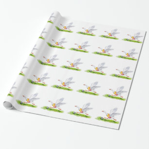 Papier Cadeau Oie de football