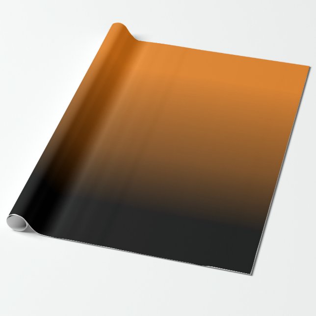 Papier Cadeau Ombrage plat monochrome de goût (Déroulé)