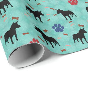 Papier Cadeau Ombre australienne de chien de bétail
