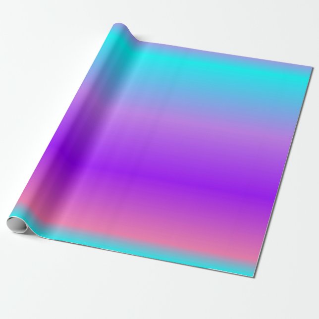 Papier Cadeau Ombre bleu violet  (Déroulé)