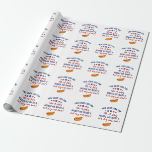 Papier Cadeau On dirait que le 4 juillet me donne envie
