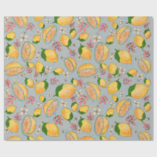 Papier Cadeau Ooh Lemon Wrapping Paper 2