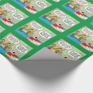 Papier Cadeau Opération atelier père Noël