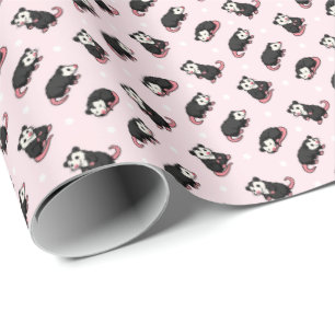 Papier Cadeau Opossums
