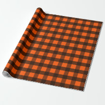 Orange and Black Checker