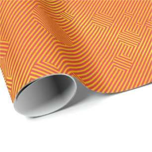 Papier Cadeau Orange de Carnaby