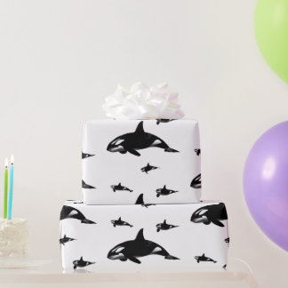 Papier Cadeau Orca