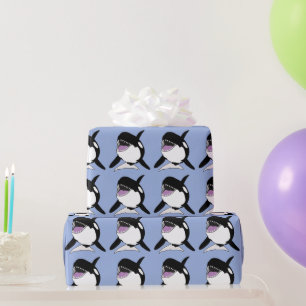 Papier Cadeau Orca Killer Whale
