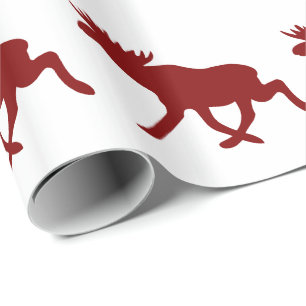 Papier Cadeau Orignaux de chocolat