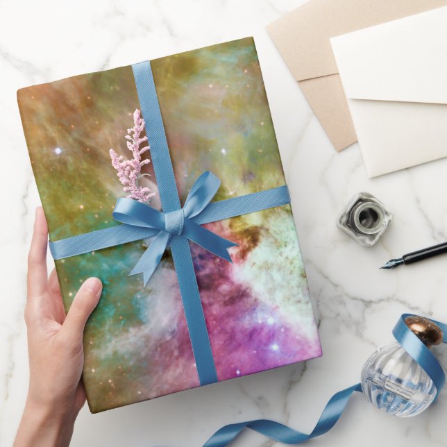 Papier Cadeau Orion décoratif Nebula Galaxy Photo spatiale (Cadeaux)