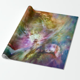 Papier Cadeau Orion décoratif Nebula Galaxy Photo spatiale