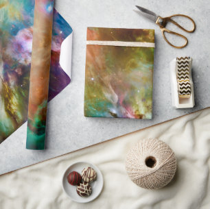 Papier Cadeau Orion décoratif Nebula Galaxy Photo spatiale