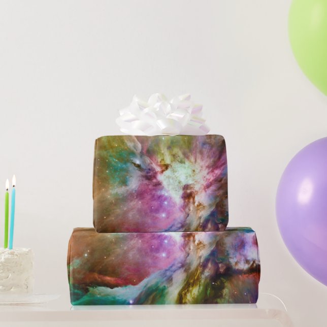 Papier Cadeau Orion décoratif Nebula Galaxy Photo spatiale (Cadeaux de fête)