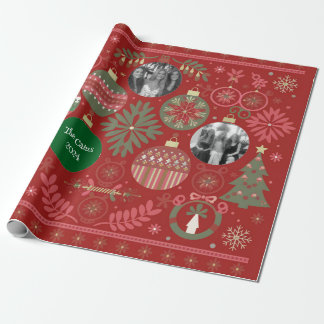 Papier Cadeau Ornements