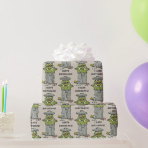 Papier Cadeau Oscar le Grouch Vintage