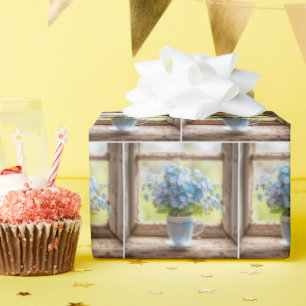 Papier Cadeau Oubliez-Moi-Pas De La Tasse De Café