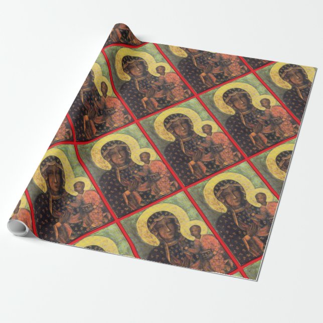 Papier Cadeau Our Lady of Czestochowa (Déroulé)