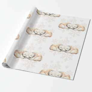 Papier cadeau Ours Polaire