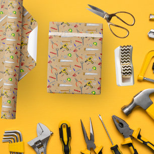 Papier Cadeau Outils cool de bricoleur