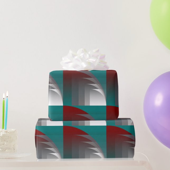 Papier Cadeau Ouverture des rideaux (Cadeaux de fête)