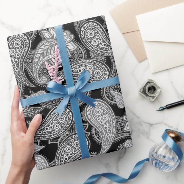 Papier Cadeau Paisley Pattern  (Cadeaux)