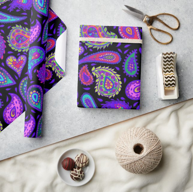 Papier Cadeau Paisley Perfection Plutôt (Artisanat)
