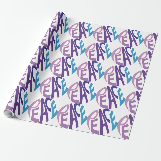 PAPIER CADEAU PAIX (Déroulé)