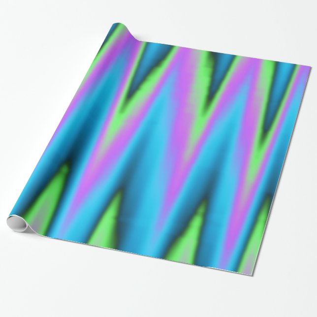 Papier Cadeau Paix ~ Feuille (Déroulé)