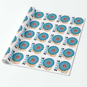 Papier Cadeau Paix ~ Soleil
