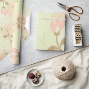 Papier Cadeau Palm Springs Florals