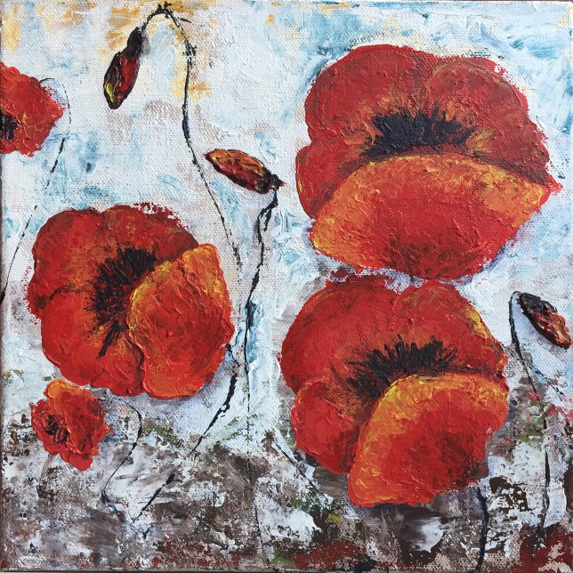 Papier Cadeau Palmier costal orange de scène de bateau à voile (Créateur téléchargé)