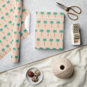 Papier Cadeau Palmiers