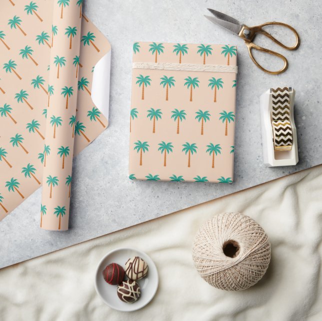 Papier Cadeau Palmiers (Artisanat)