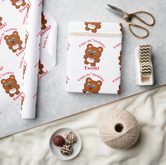Papier Cadeau Panda  (Artisanat)