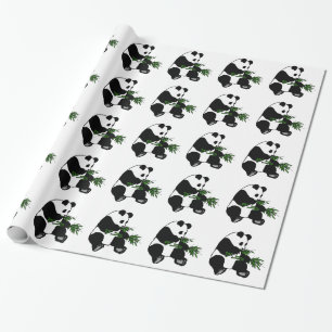 Papier Cadeau Panda géant
