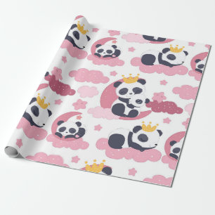 Papier Cadeau Panda Lover Je Suis Surnommé Panda