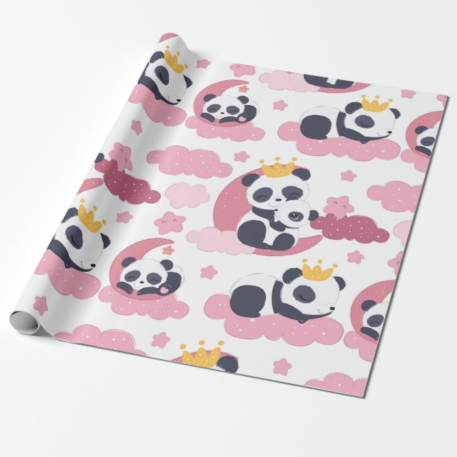 Papier Cadeau Panda Lover | Je Suis Surnommé Panda (Déroulé)