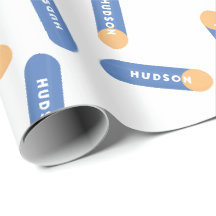 Panier en mousse avec nom design personnalisé